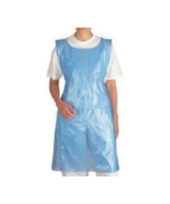 BLUE DISPOSABLE APRON (100)