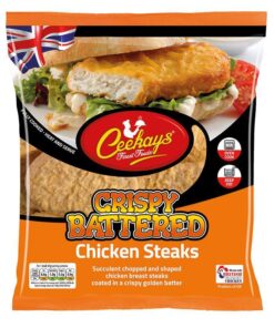 CEEKAYS STEAK BURGERS BOX (6KG)