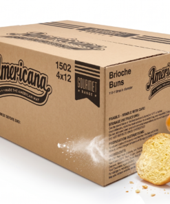 BRIOCHE BUNS 4.5INCH AMERICANA (48PCS)