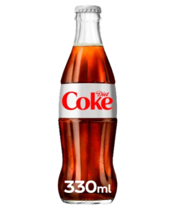 GLASS  BOTTLE DIET COKE (24X330ML)