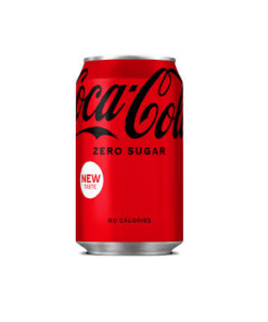 CANS ZERO COKE COLA (24X330ML)