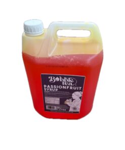 BUBBLE TEA PASSION FRUIT SYRUP (4X5LTR)