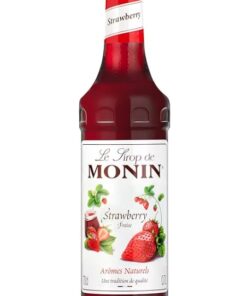 MONIN STRAWBERRY SYRUP BOTTLE (700ML)