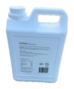 LYCHEE FLAVOURED SYRUP 2.5KG