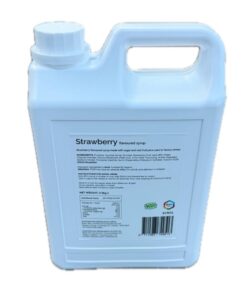 STRAWBERRY FLAVOURED SYRUP 2.5KG