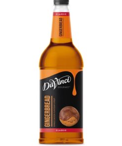 SINGLE BOTTLE DA VINCI GINGERBREAD SYRUP 1LTR