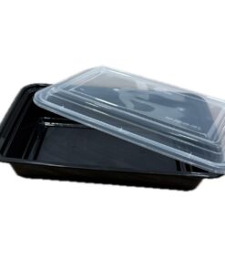 SINGLE COMPARMENT TRAY & LIDS (150PCS)
