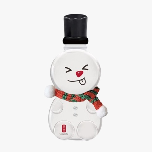 SNOWMAN BOTTLES FOR GONGCHA FULL BOX (100PCS)