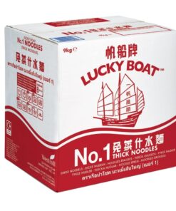 LUCKY BOAT NO1 THICK NOODLES BOX (9KG)