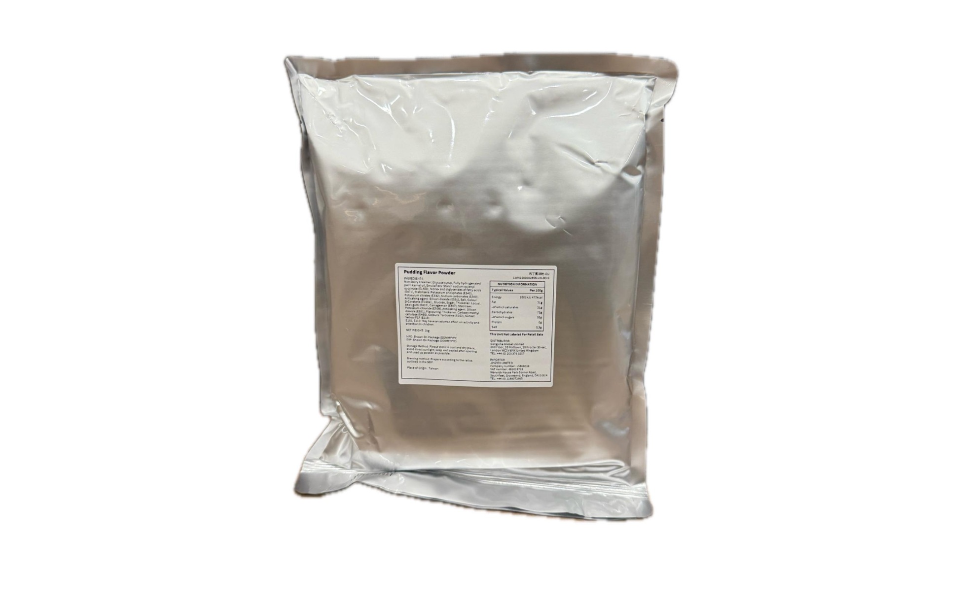 PUDDING FLAVOUR POWDER GONG CHA – 1KG PACKET