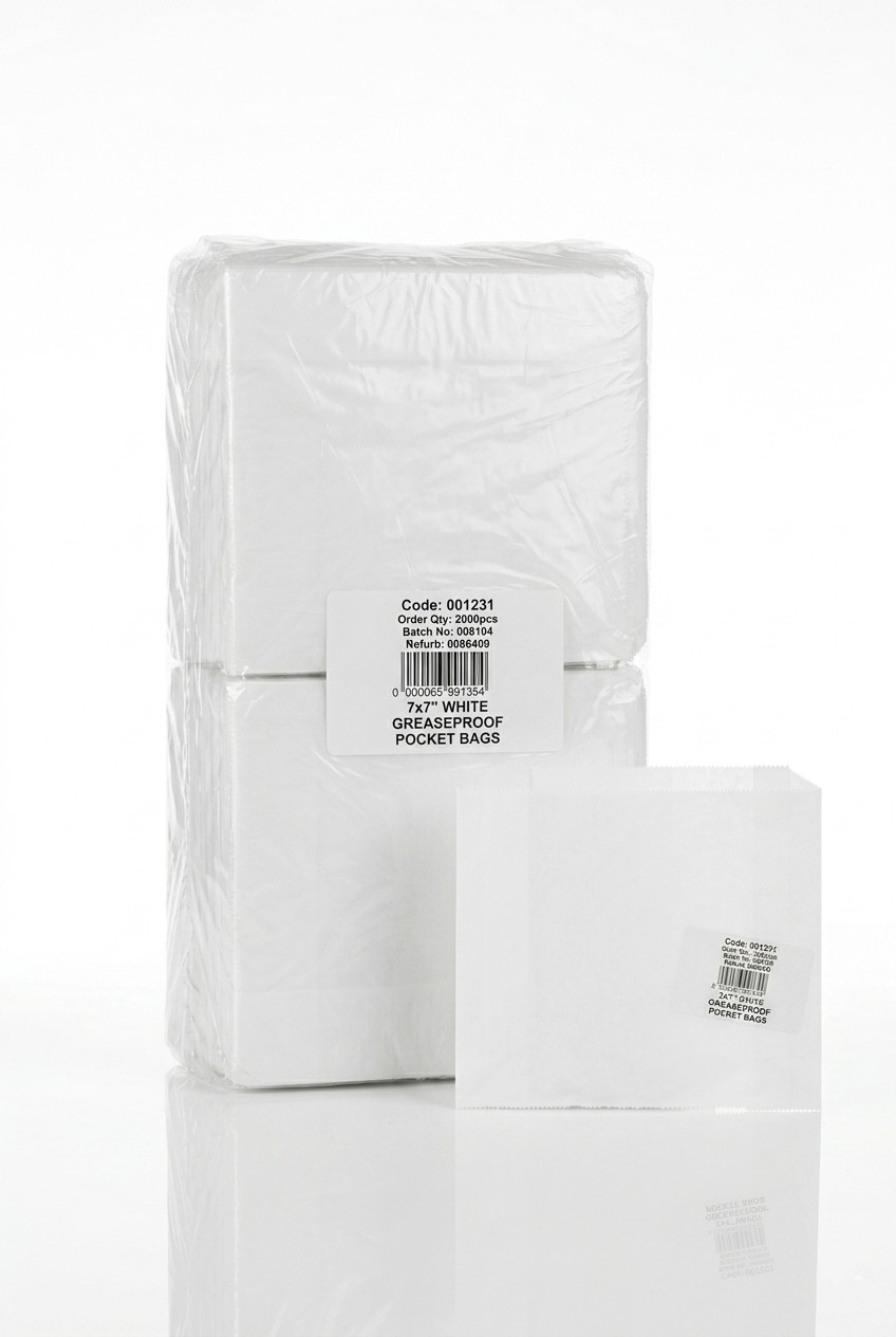 GDK GREASEPROOF POCKETS 7″x7″ (2000PCS)