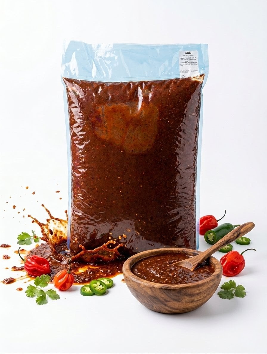 **PREPACKED GDK SPICY SAUCE 10KG**