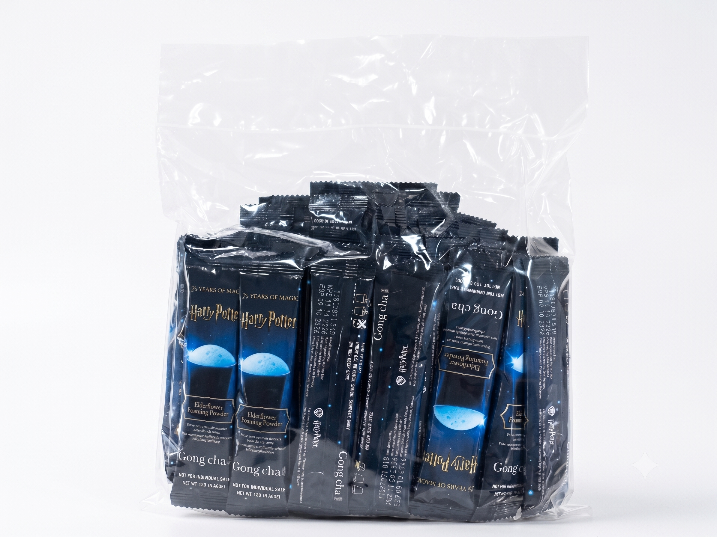 HARRY POTTER – ELDERFLOWER FOAMING POWDER 12G X 50 PACK