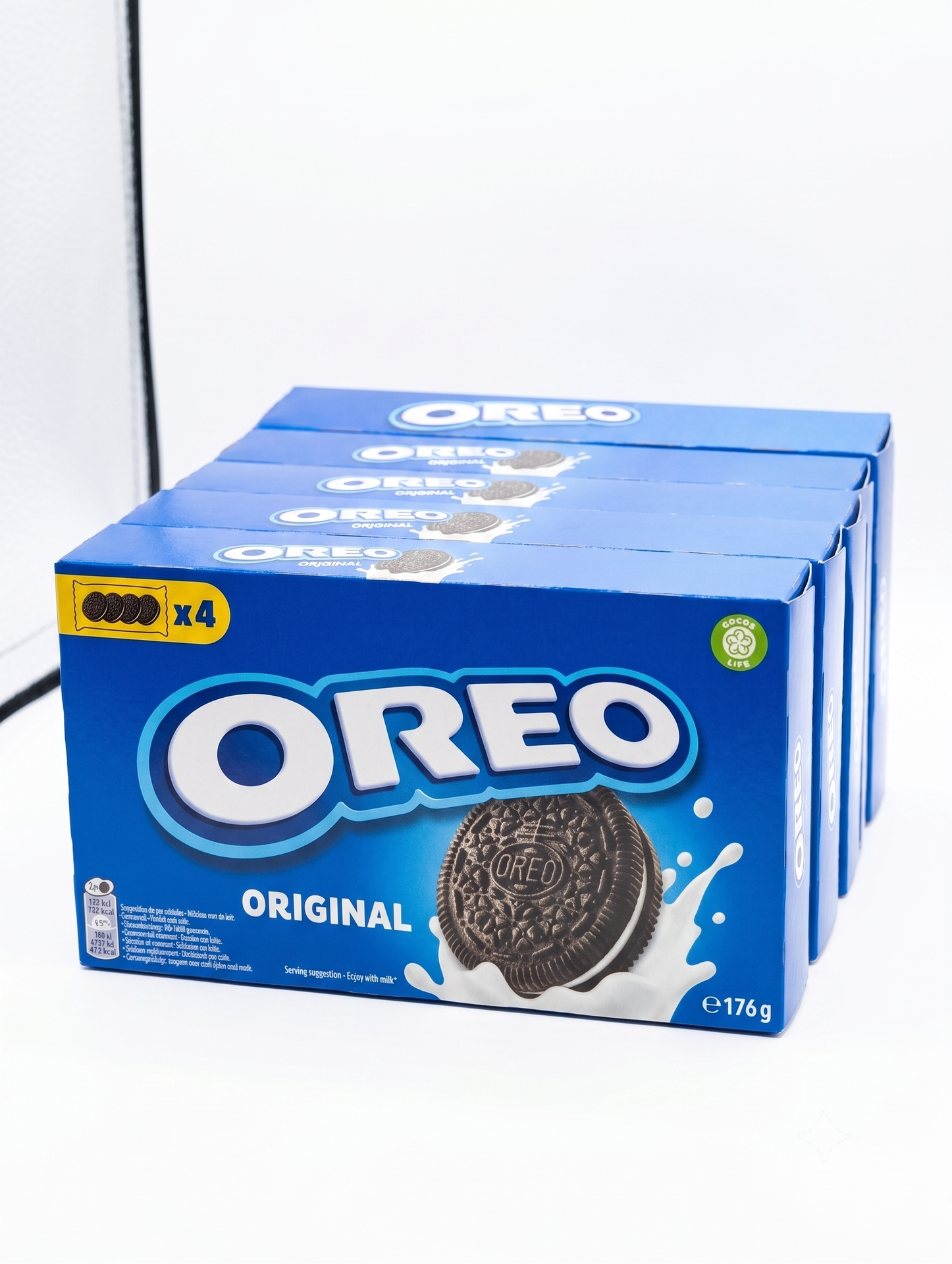 OREO ORIGINAL BISUCIT SNACK 6x176G