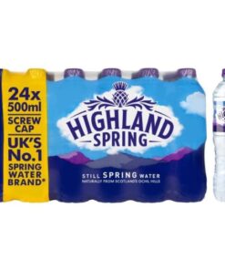 HIGHLAND WATER BOTTLES (24X500ML)